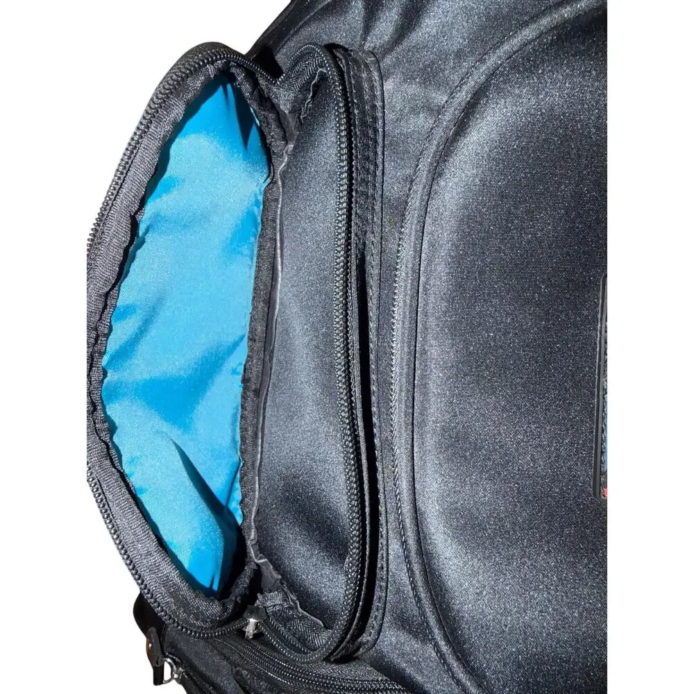 Bag Nation Extra Large Black Diaper Bag Backpack with Changing Pad